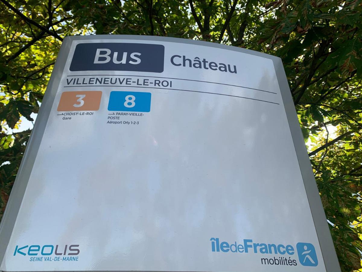 Charmant Room Chez Nous Bus Direct Orly Ablon-sur-Seine Exterior photo